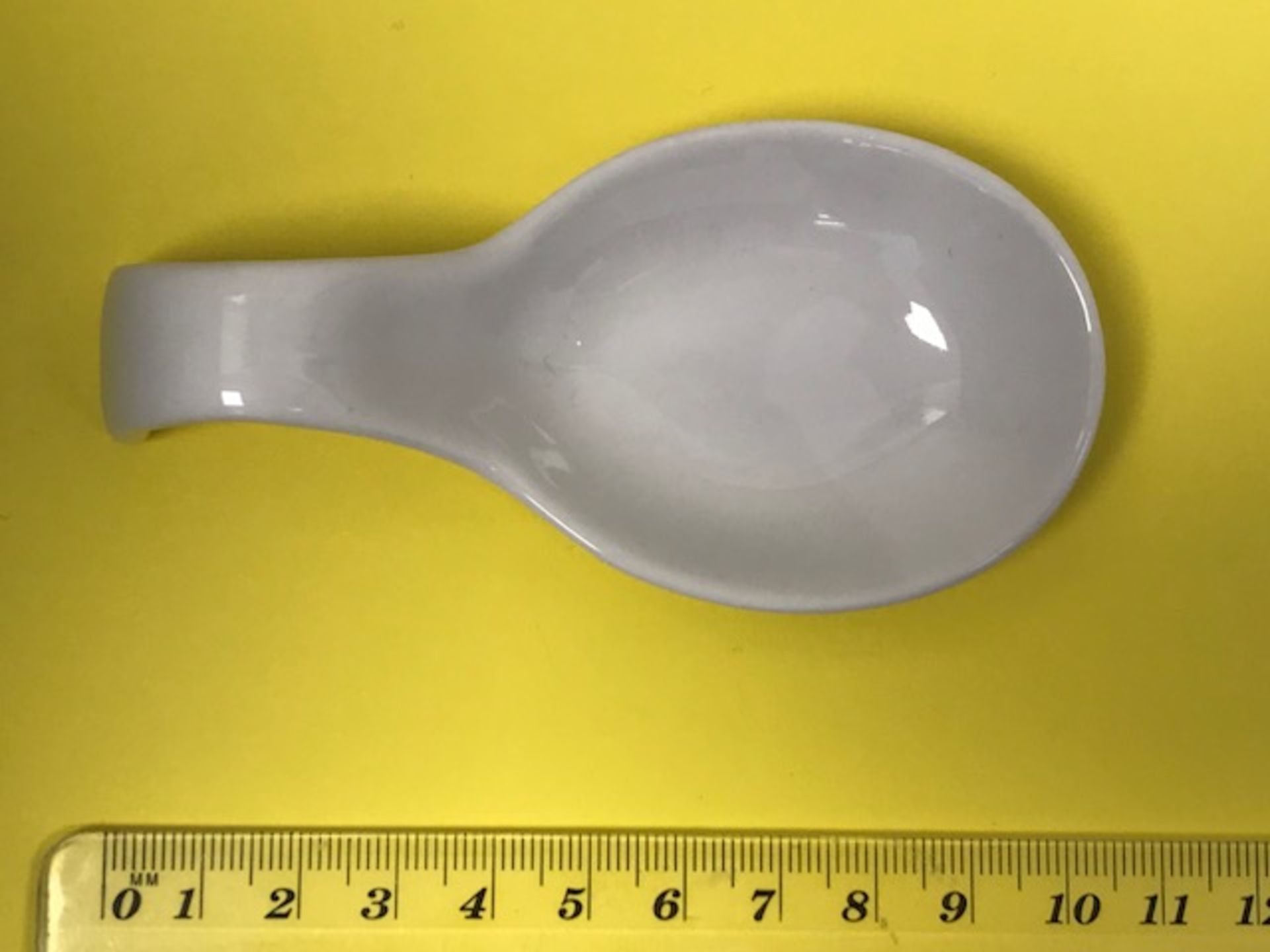 480 x NEW white bridge canape spoon - Image 2 of 4