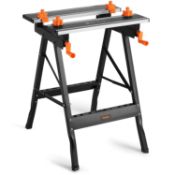 (WK29) Aluminium Top Workbench – Adjustable, Folding, Clamping & Extendable – Ideal For Wor...