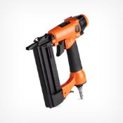 (VL45) 2 in 1 Air Stapler & Nailer. Large capacity magazine holds up to 100 nails (Ga18/15mm-5...