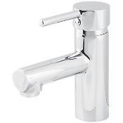 (AQ20) LAZU SINGLE LEVER BASIN MIXER. Ceramic Discs Suitable for High & Low Pressure Systems ...