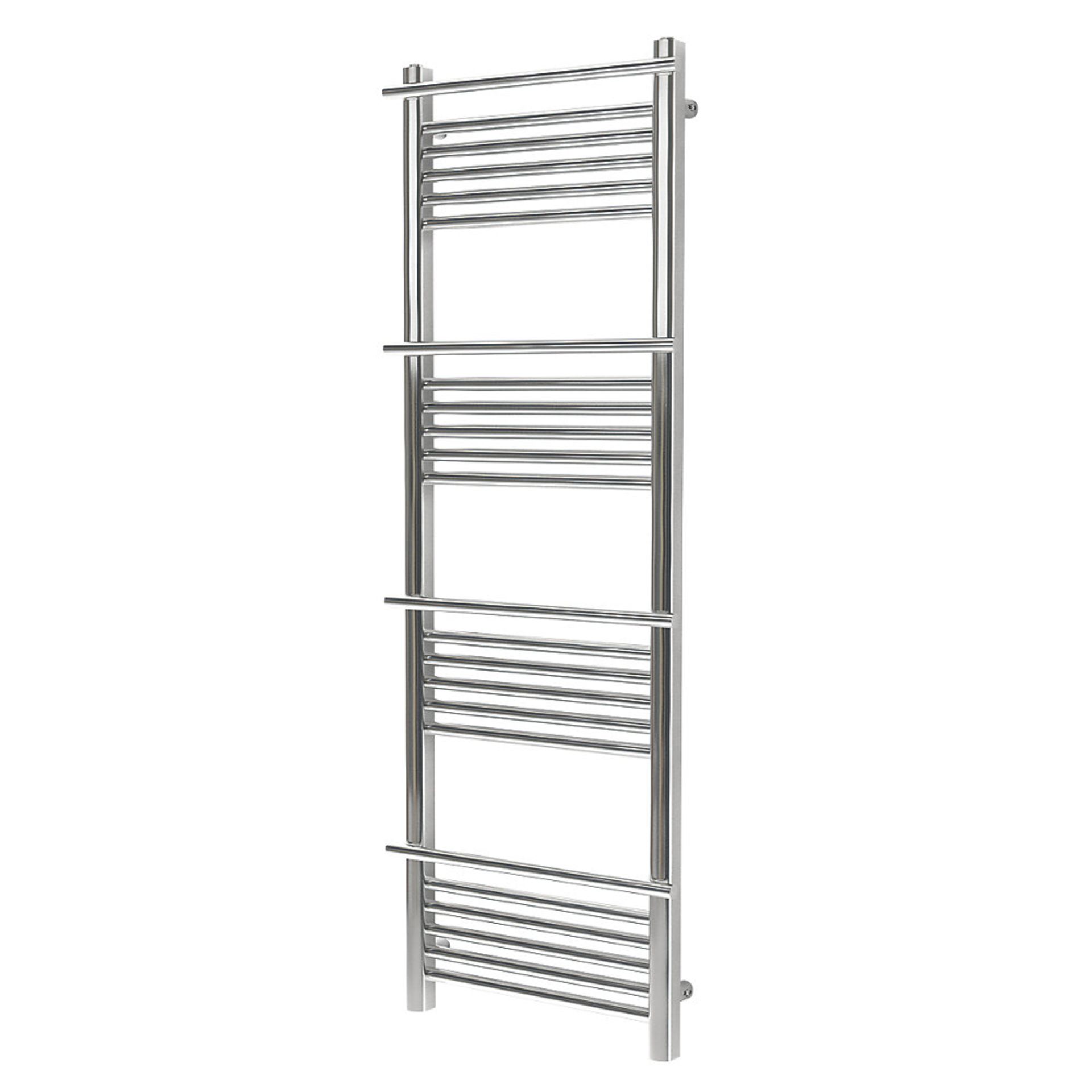 (Tt24) Solna Water Towel Warmer 1500 X 500Mm Chrome. Rrp £319.99. Bar-On-Bar Design That Allo...