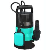 (Q17) Electric Submersible Pump for Clean or Dirty Water Automatic Float Switch - 1" & 1.25" H...