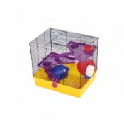 (KK227) Hamster Mouse Small Animal Indoor Cage with Accessories Keep your small pet entertai...