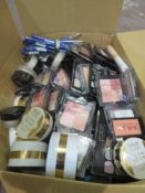 (Z189) Circa. 200 items of various new make up acadamy make up to include: wonder vanishing cre...