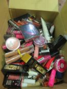 (Z158) Circa. 200 items of various new make up acadamy make up to include: one direction kiss y...