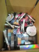 (Z140) Circa. 200 items of various new make up acadamy make up to include:prism lip kit, winter...