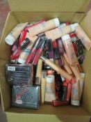 (Z57) Circa. 200 items of various new make up acadamy make up to include: stylebrows essential ...