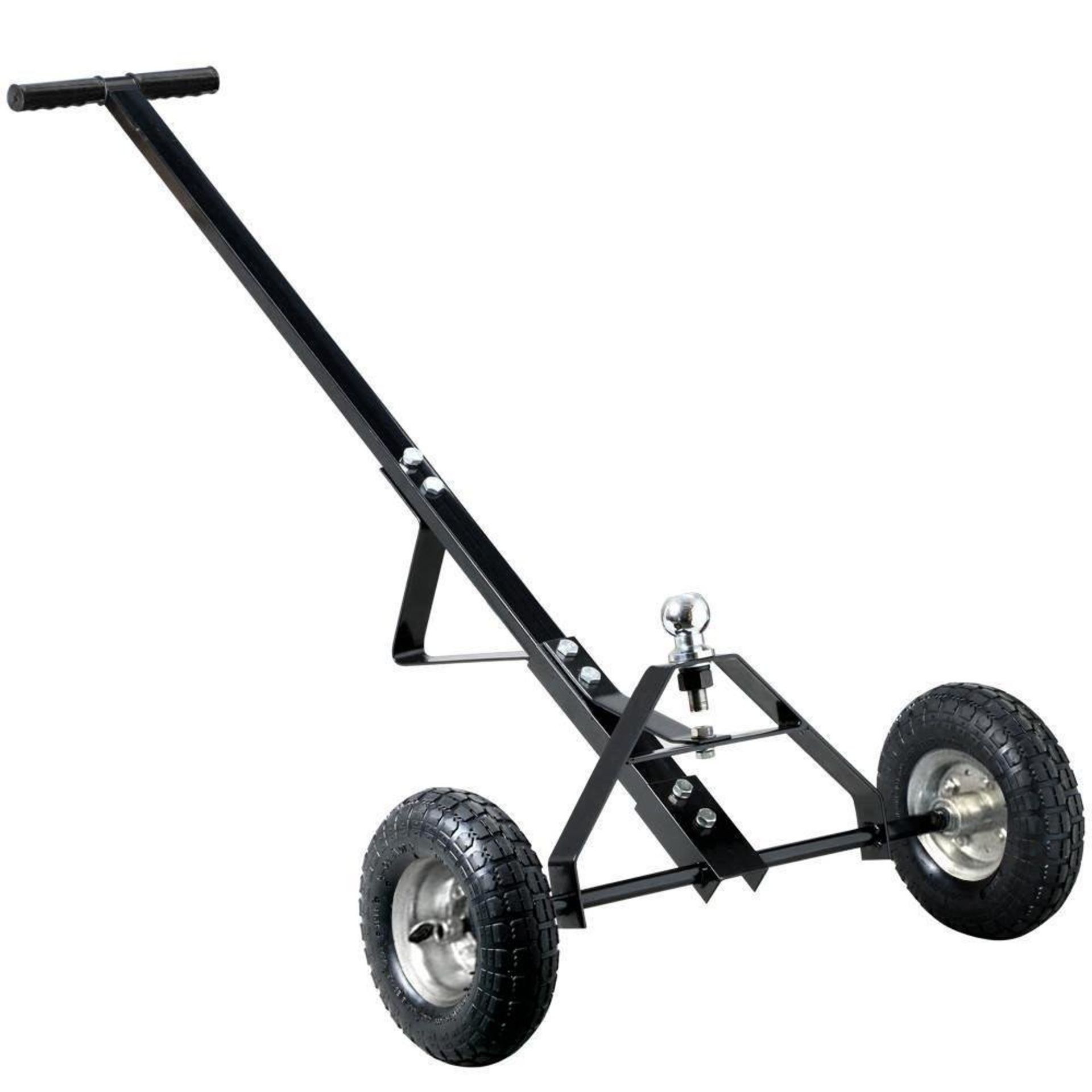 (L2) Metal Caravan Trailer Dolly - Black - 150KG Load CapacityMetal Caravan Trailer Dolly - B...