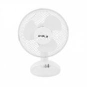 (G14) 9" 2 Speed Oscillating Electric Desk Table Home Office Fan 3 Speed Push Button Speed C...