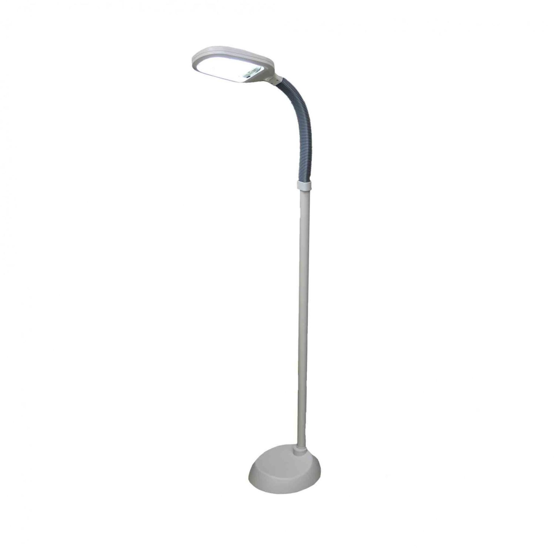 (L15) Daylight Energy Saving 27W Floor Standing Reading Lamp Light DayBulb: FML-27W 6400K Hei... - Image 2 of 2