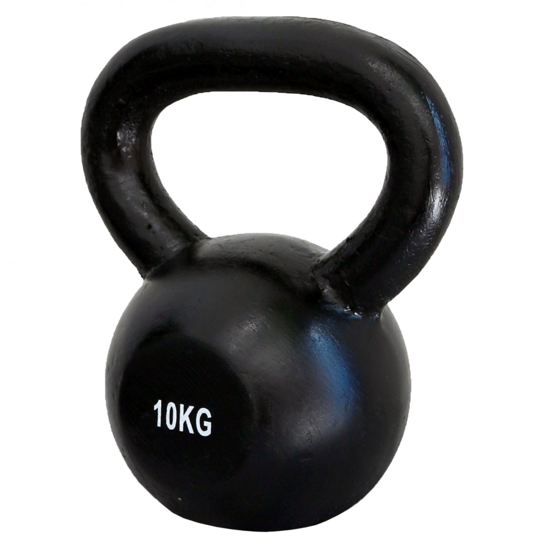 (PR13) 10kg Cast Iron Kettlebell Weight Training Fitness Workout Gym Weight: 10kg Ergonomical...