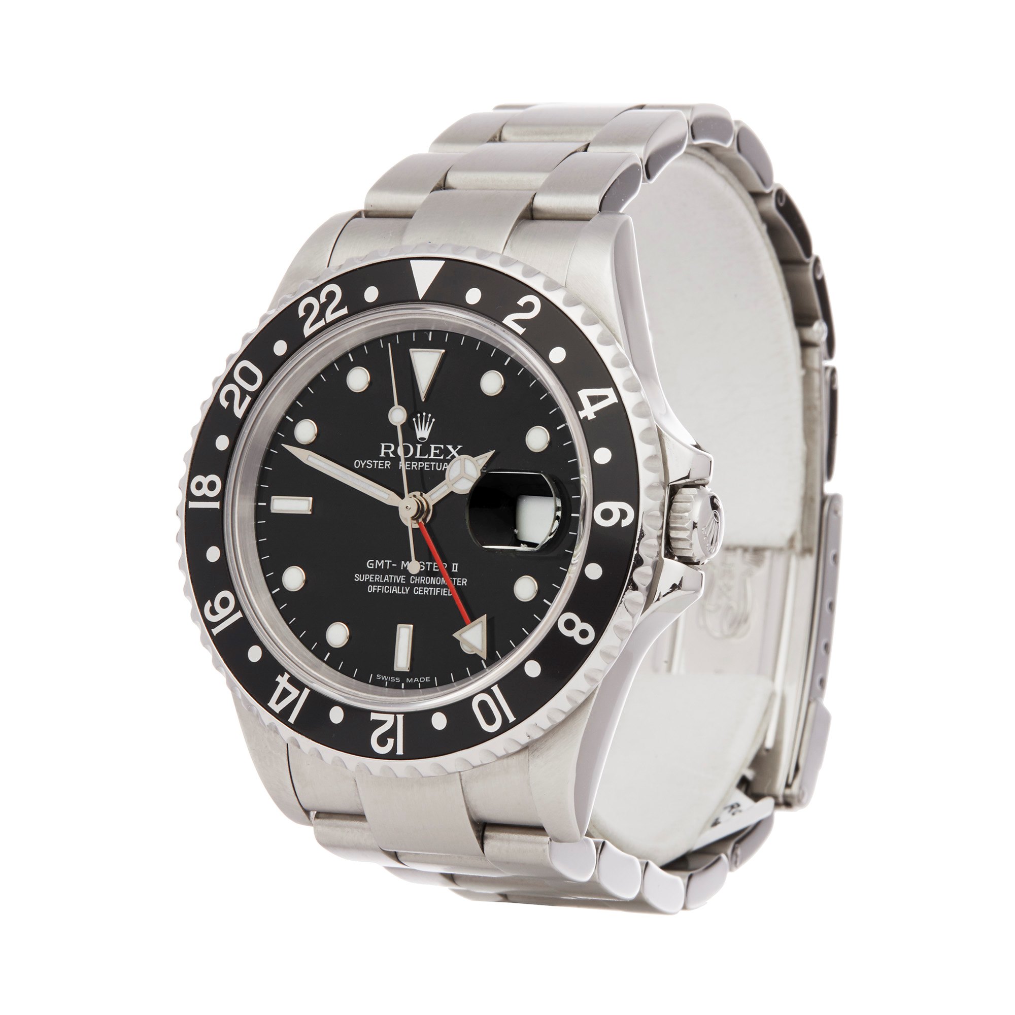 Rolex GMT-Master II 16710 Men Stainless Steel Rectangular Dial Watch - Image 2 of 7