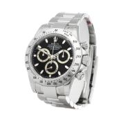 Rolex Daytona 116520 Men Stainless Steel Chronograph NOS Watch