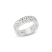 Cartier  18ct White Gold Full Diamond Love Ring