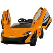 mclaren p1 6v electric ride on - orange rrp £300