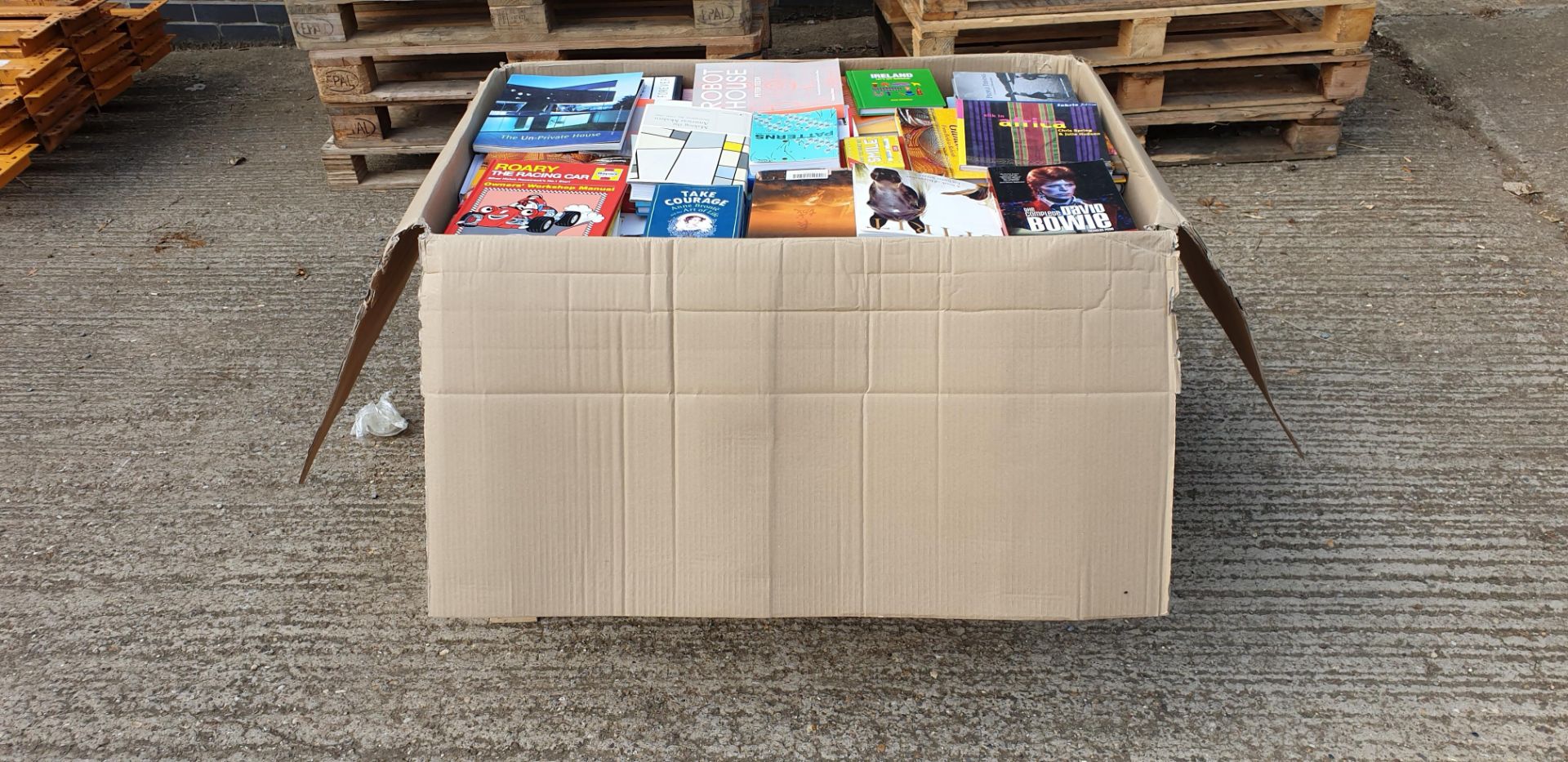 pallet of assorted books new with shelf wear - Image 2 of 2