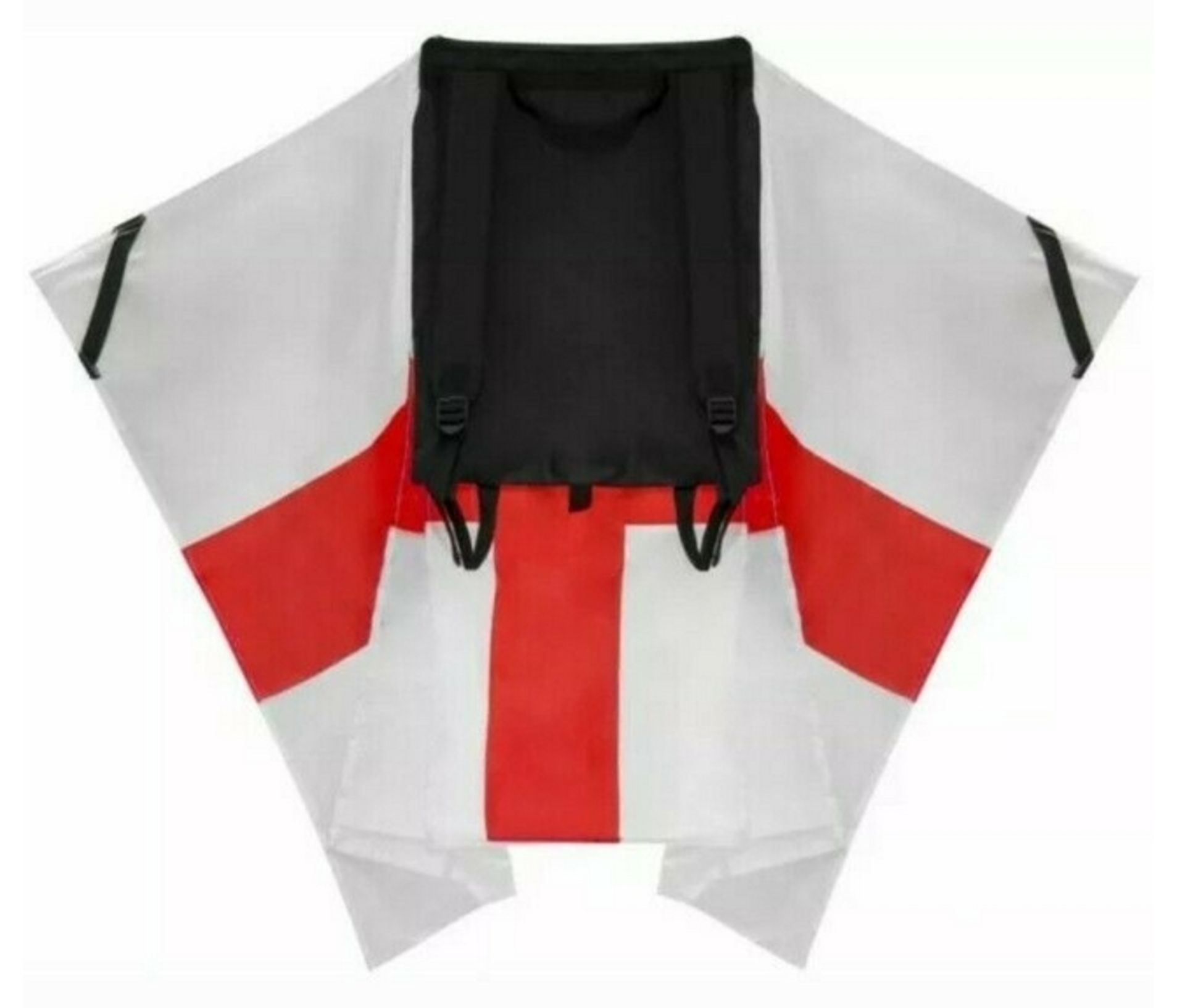 20 x england flag bag 2 in 1 with a huge fold out flag. rrp upto £17.99 each - Image 2 of 2