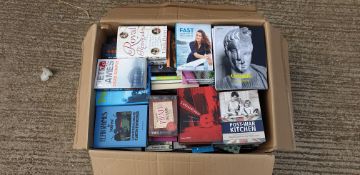 pallet of assorted books new with shelf wear