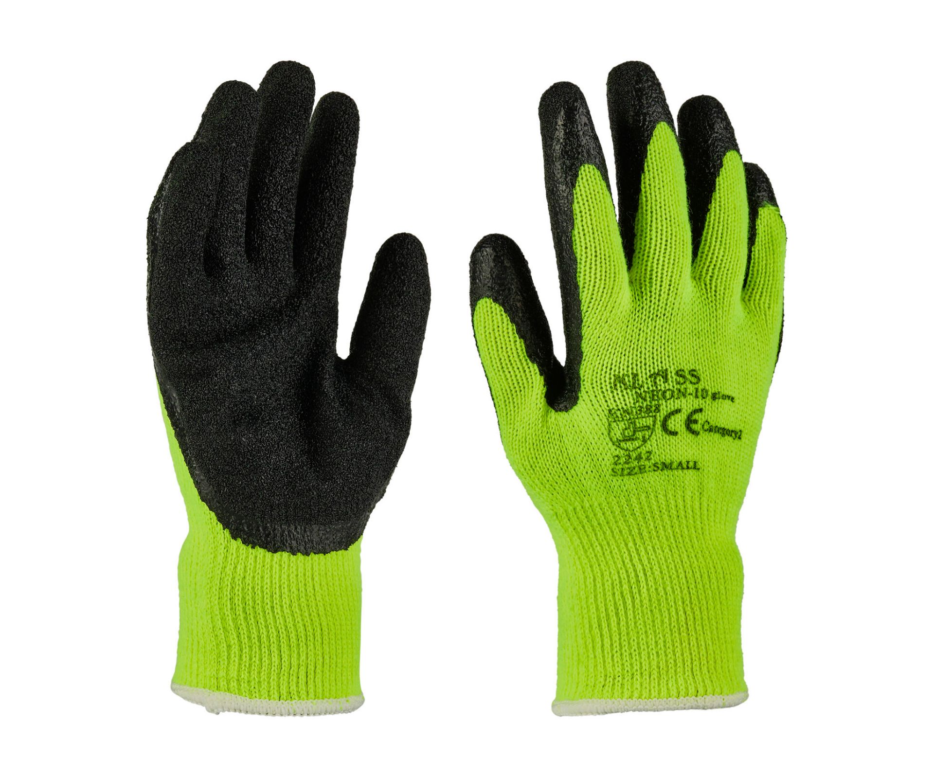 3 x High visibility gloves