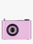 John Lewis & Partners Note DAB/FM Digital Radio, Pink