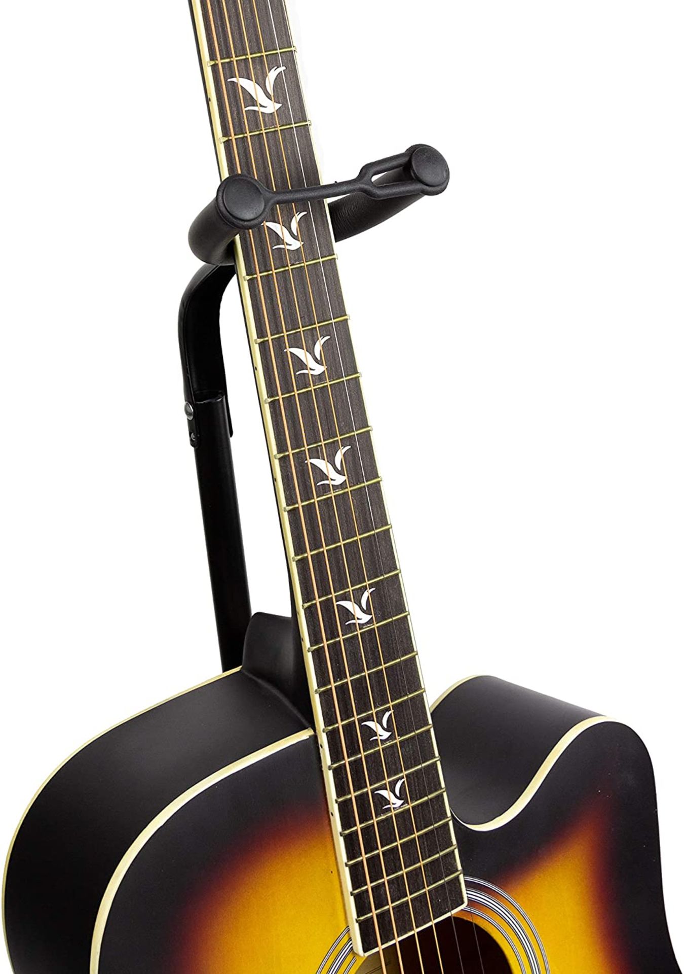 RockJam GS-001 Folding Neck Guitar Stand Tripod - Image 3 of 3