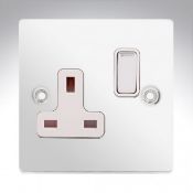 Sheer Chrome 13a Single Socket RRP £19.99