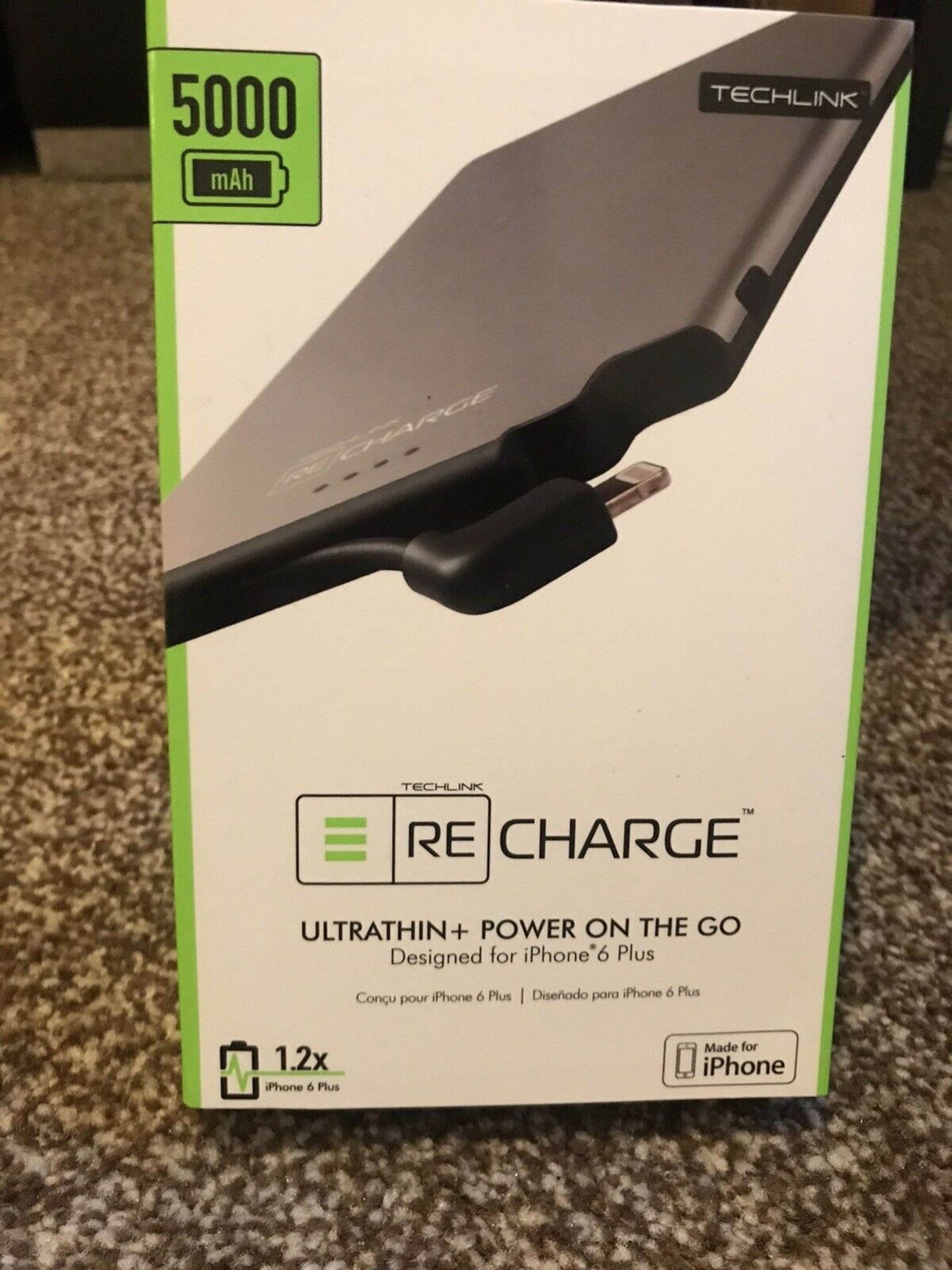 Techlink Recharge 5000 Power Bank Charger - Image 2 of 2