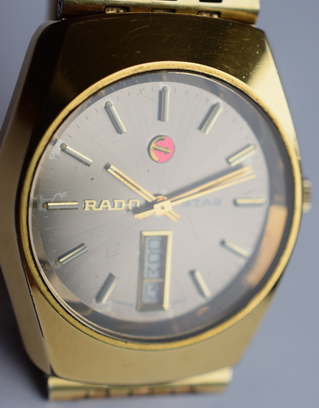 Rado Stag Gold Plated Day Date - Image 3 of 6