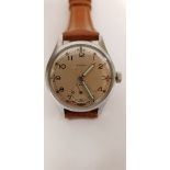 WW2 Buren ATP Military Wristwatch Serviced