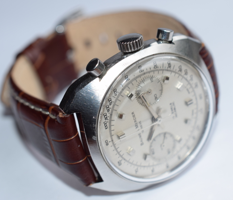 Lovely Vintage Baume And Mercier Chronograph Just Serviced - Image 7 of 14