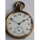 Gold Filled Pocket Watch