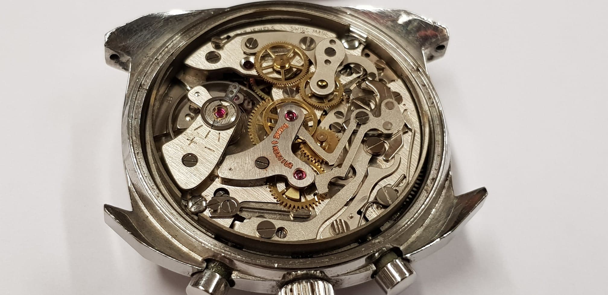 Lovely Vintage Baume And Mercier Chronograph Just Serviced - Image 11 of 14