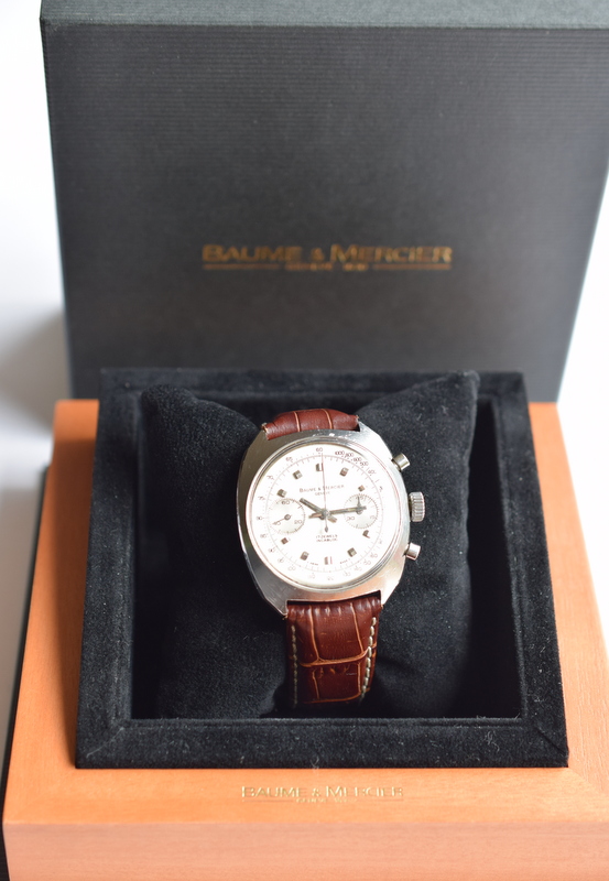 Lovely Vintage Baume And Mercier Chronograph Just Serviced - Image 2 of 14