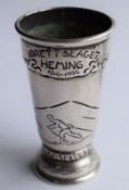 Small Silver Skiing Awards Cup 1916-1926