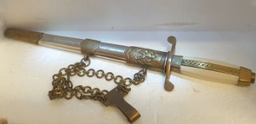 Vintage Dirk And Scabbard