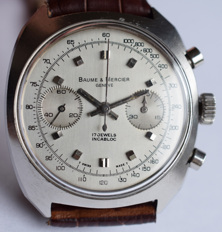 Lovely Vintage Baume And Mercier Chronograph Just Serviced - Image 14 of 14