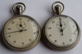 Two Military Stopwatches For Spares Or Repairs
