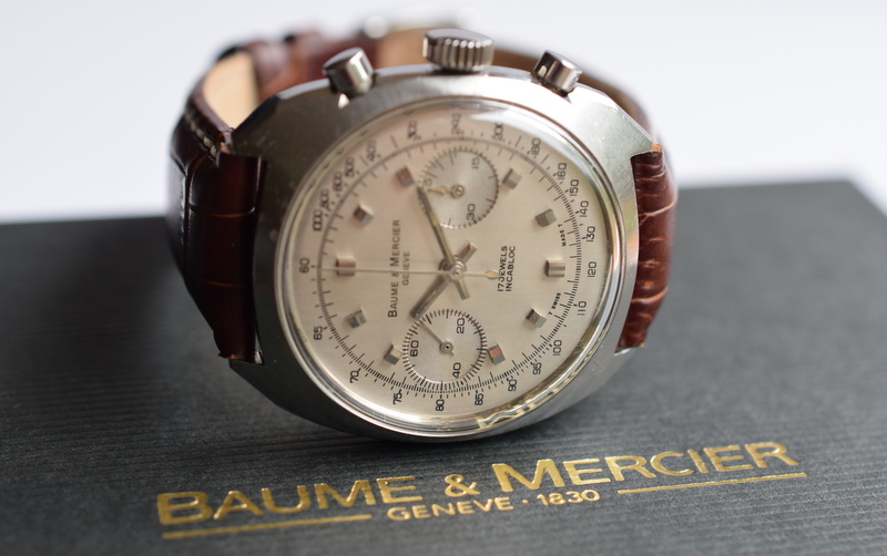 Lovely Vintage Baume And Mercier Chronograph Just Serviced - Image 5 of 14