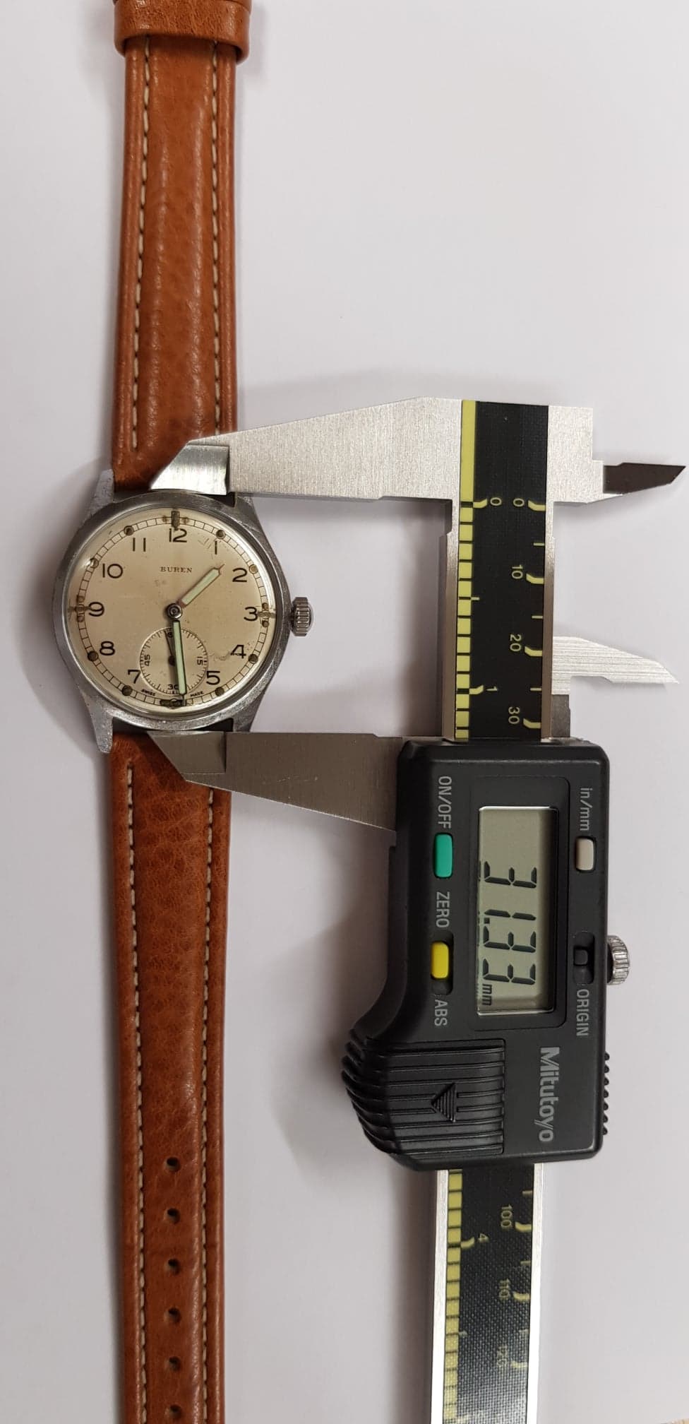 WW2 Buren ATP Military Wristwatch Serviced - Image 10 of 16
