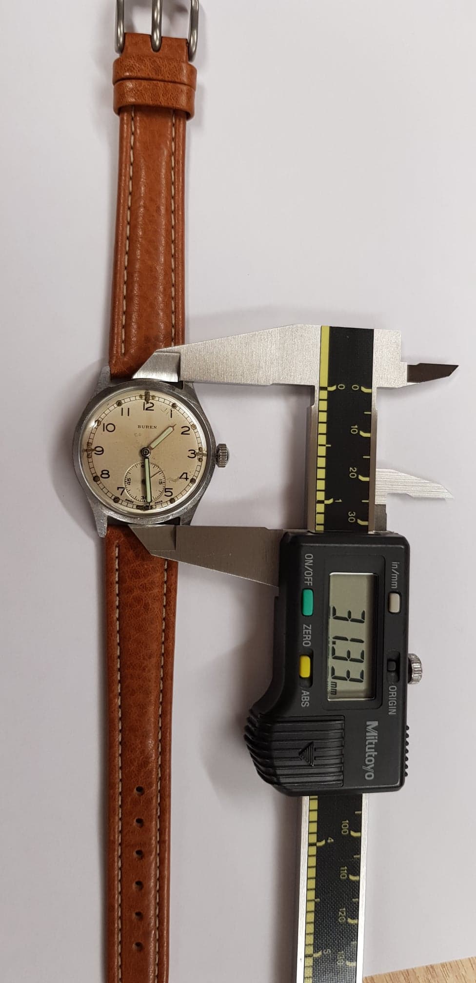 WW2 Buren ATP Military Wristwatch Serviced - Image 4 of 16