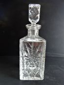 Vintage Crystal Decanter