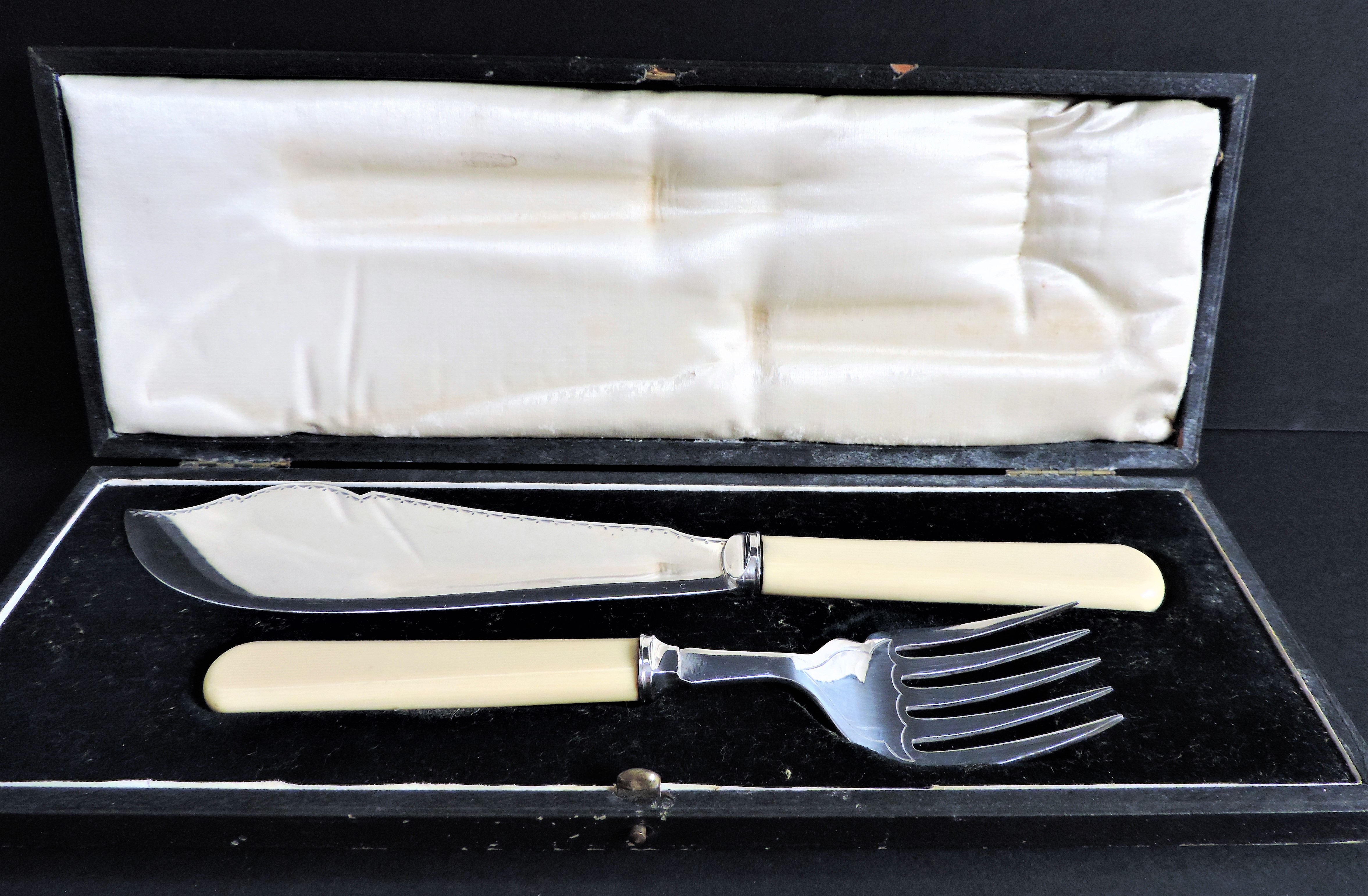 Vintage Silver Plated Fish Servers