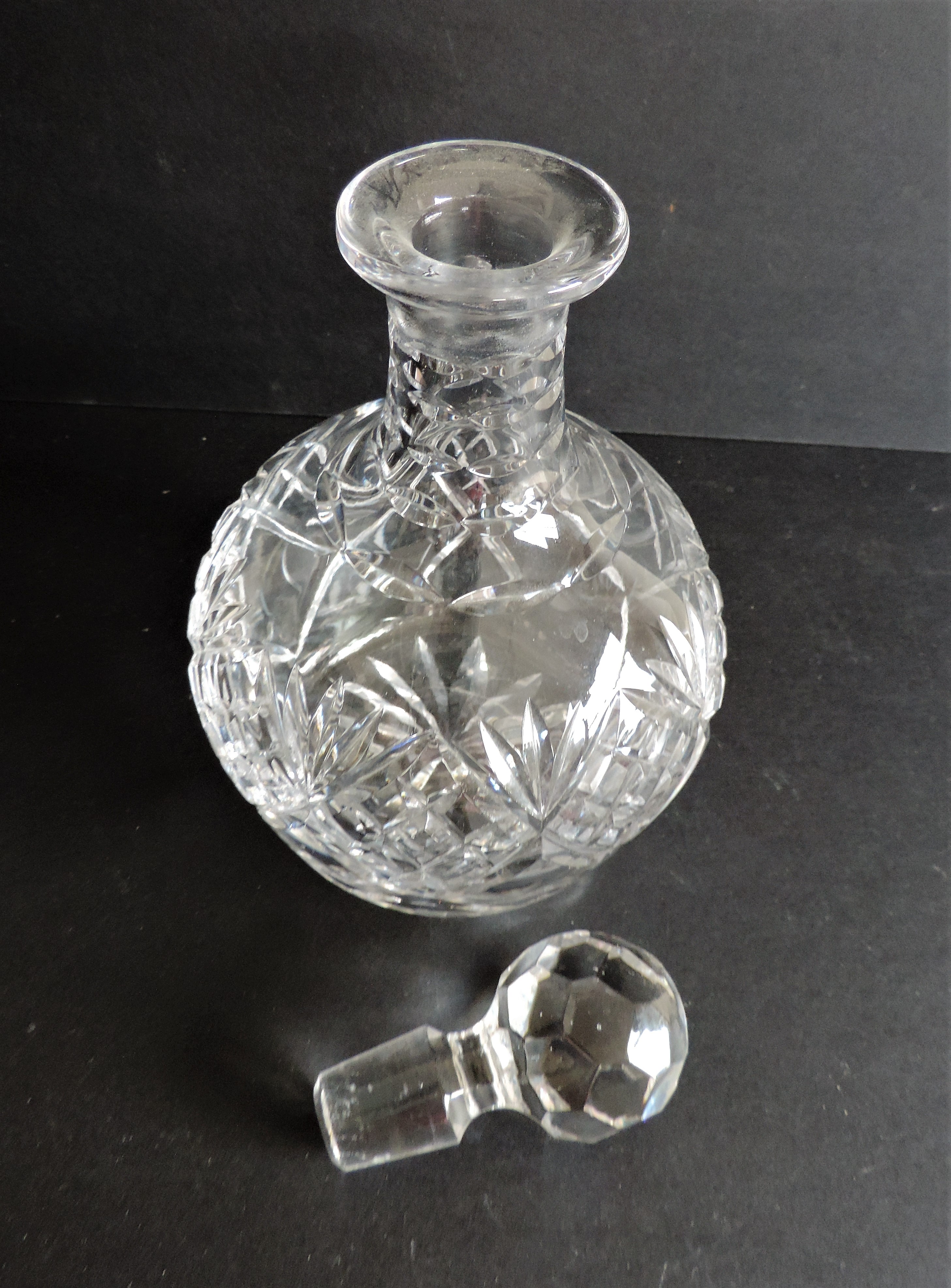 Georgian Style Crystal Decanter - Image 3 of 6