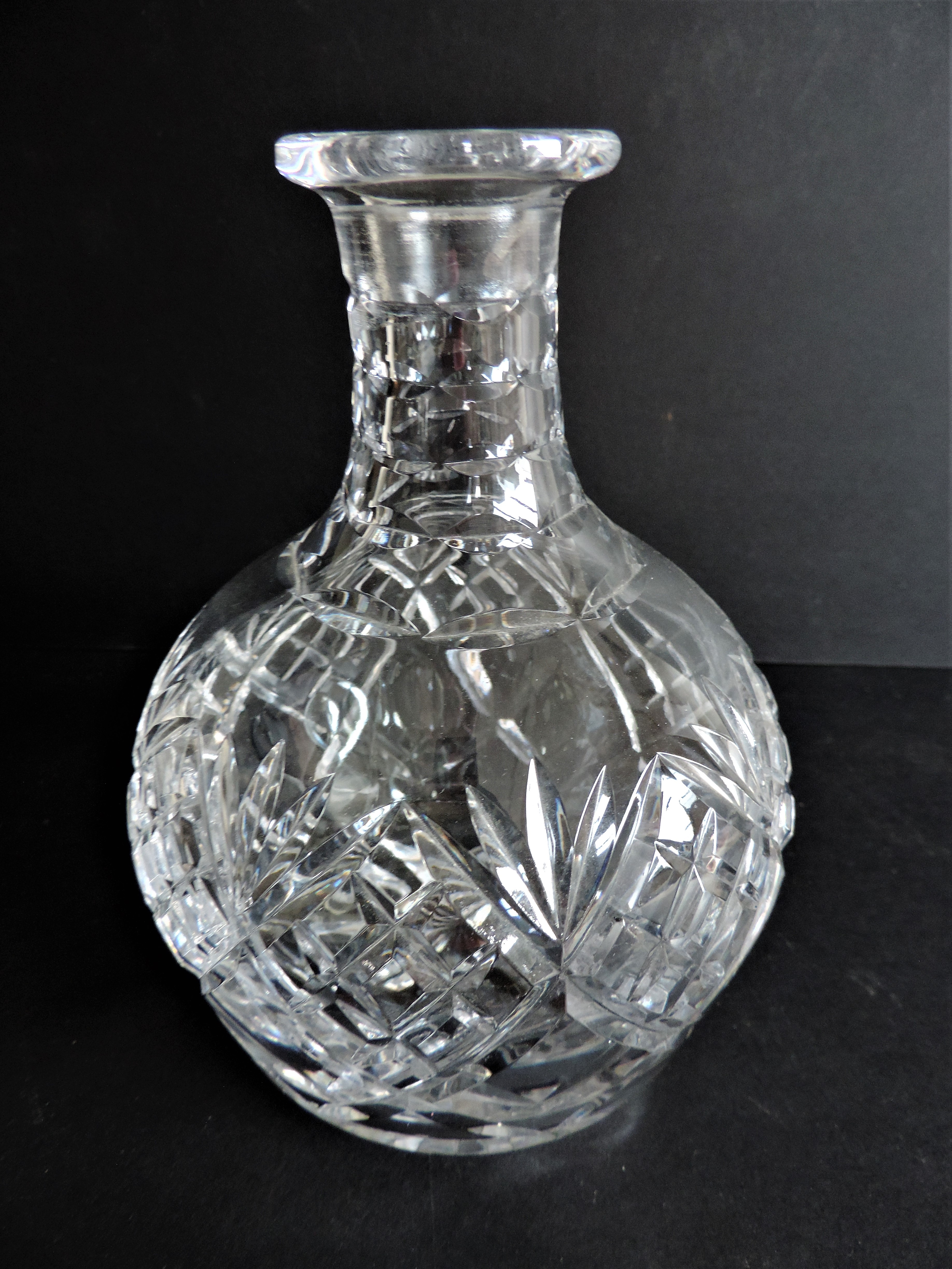 Georgian Style Crystal Decanter - Image 6 of 6