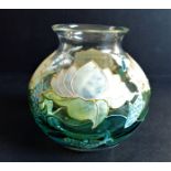 Hand Made Art Glass Vase