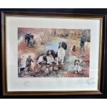 Gillian Harris Limited Edition Signed Hunting Print 'A Day Out'