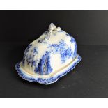 Vintage Staffordshire Pottery Cheese Dish