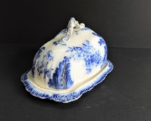 Vintage Staffordshire Pottery Cheese Dish