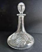 Antique Edwardian Ships Decanter