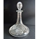 Antique Edwardian Ships Decanter